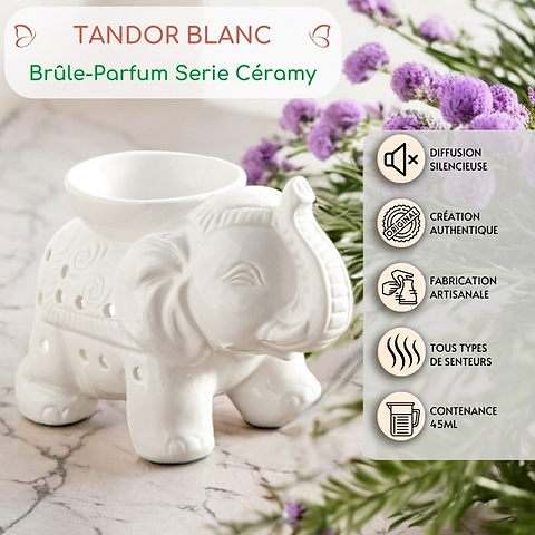 Brûleur éléphant blanc