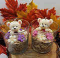 Nounours fleurs