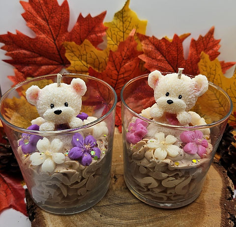 Nounours fleurs