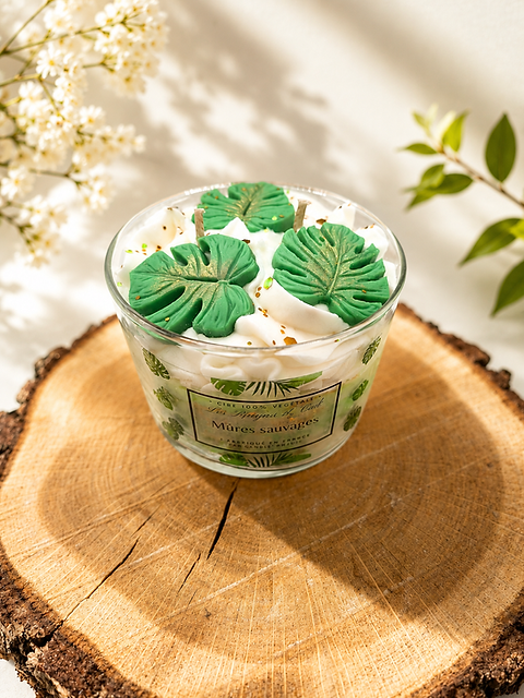 Bougie parfumée monstera
