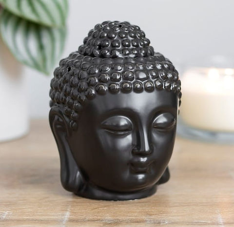 Brûleur bouddha noir mat
