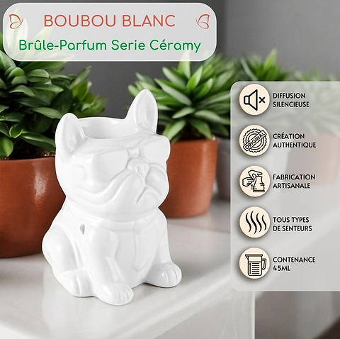 Brûleur boubou blanc