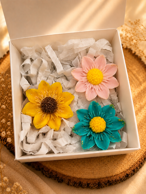 Coffret de Fondants Parfumés Fleurs