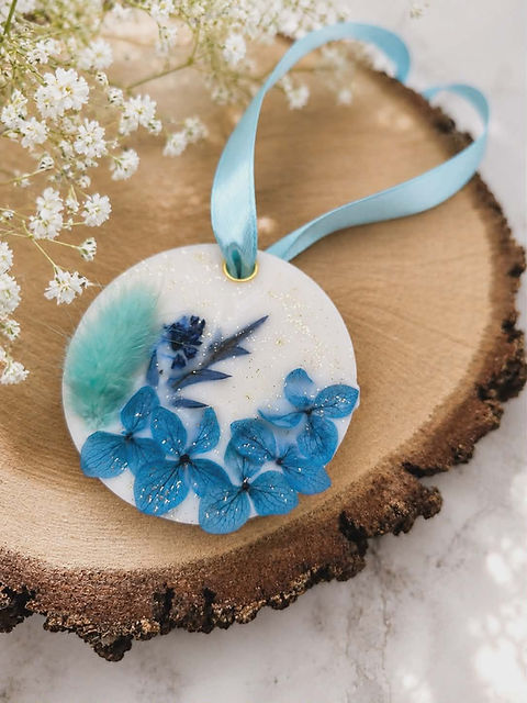 Suspension parfumée pour armoire fleurs séchées