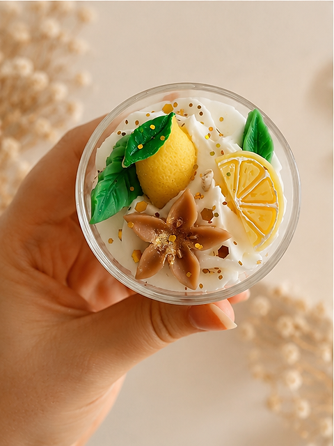 Petite bougie citrons (2 modèles)