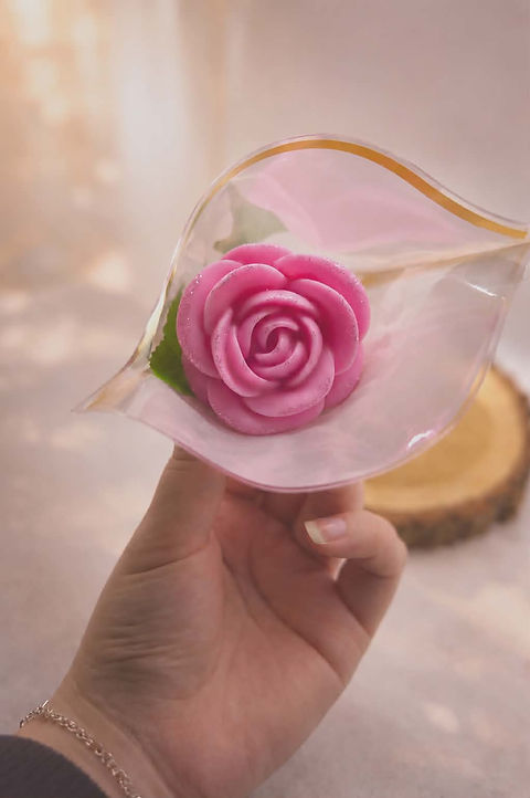 Rose à l'unité