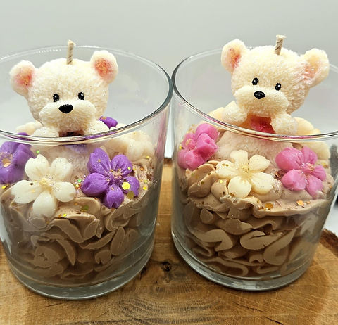 Nounours fleurs