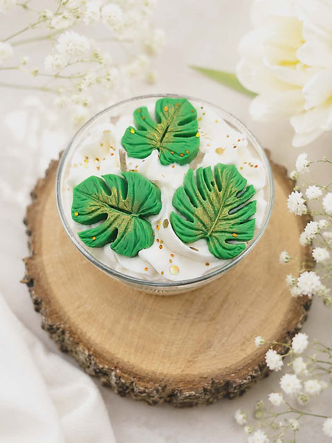 Bougie parfumée monstera